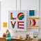Jonathan Adler x Michaels 30" x 30" Love Wall Art